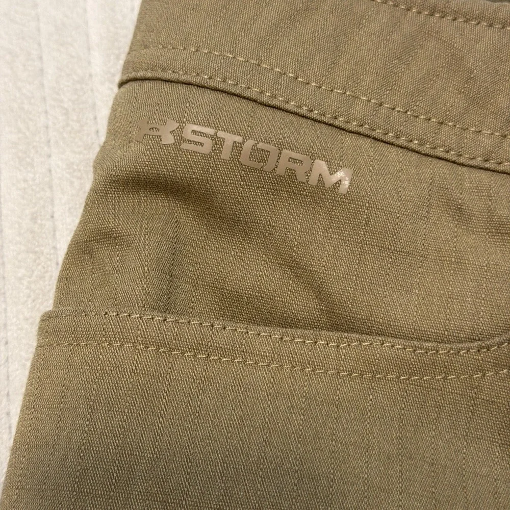 Under Armour Pants Mens Size 32x32 Green Storm Tactical Ripstop Outdoor Work